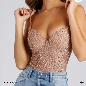 NWT Windsor Embroider Bodysuit!